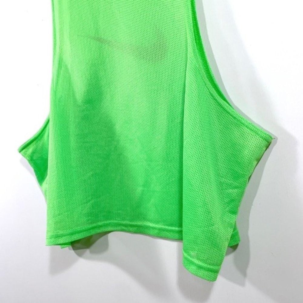 Nike Oversized Cropped Muscle Sheer Mesh Tank Top - Picture 6 of 8